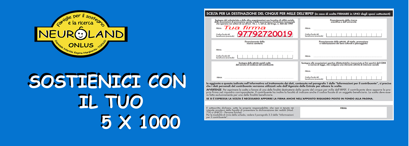 5×1000 – serie storica dei contributi