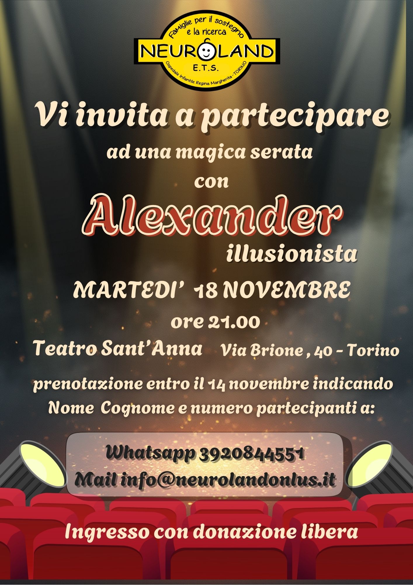 Alexander illusionista – Teatro Sant’Anna