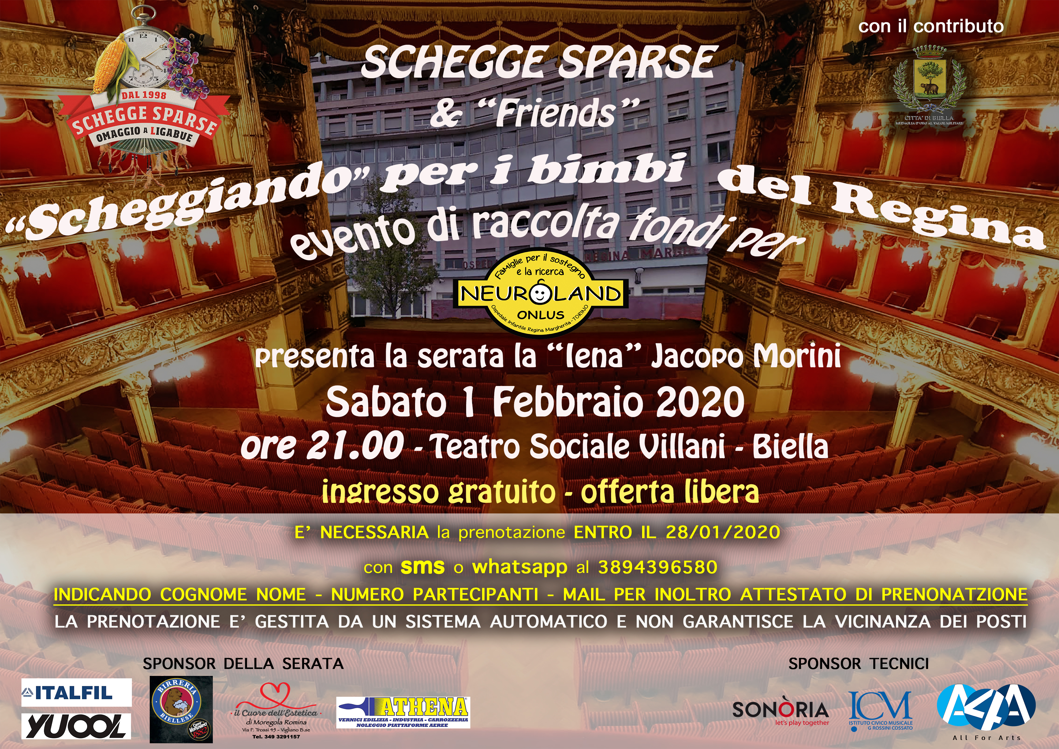 Scheggiando – il rock diventa solidale